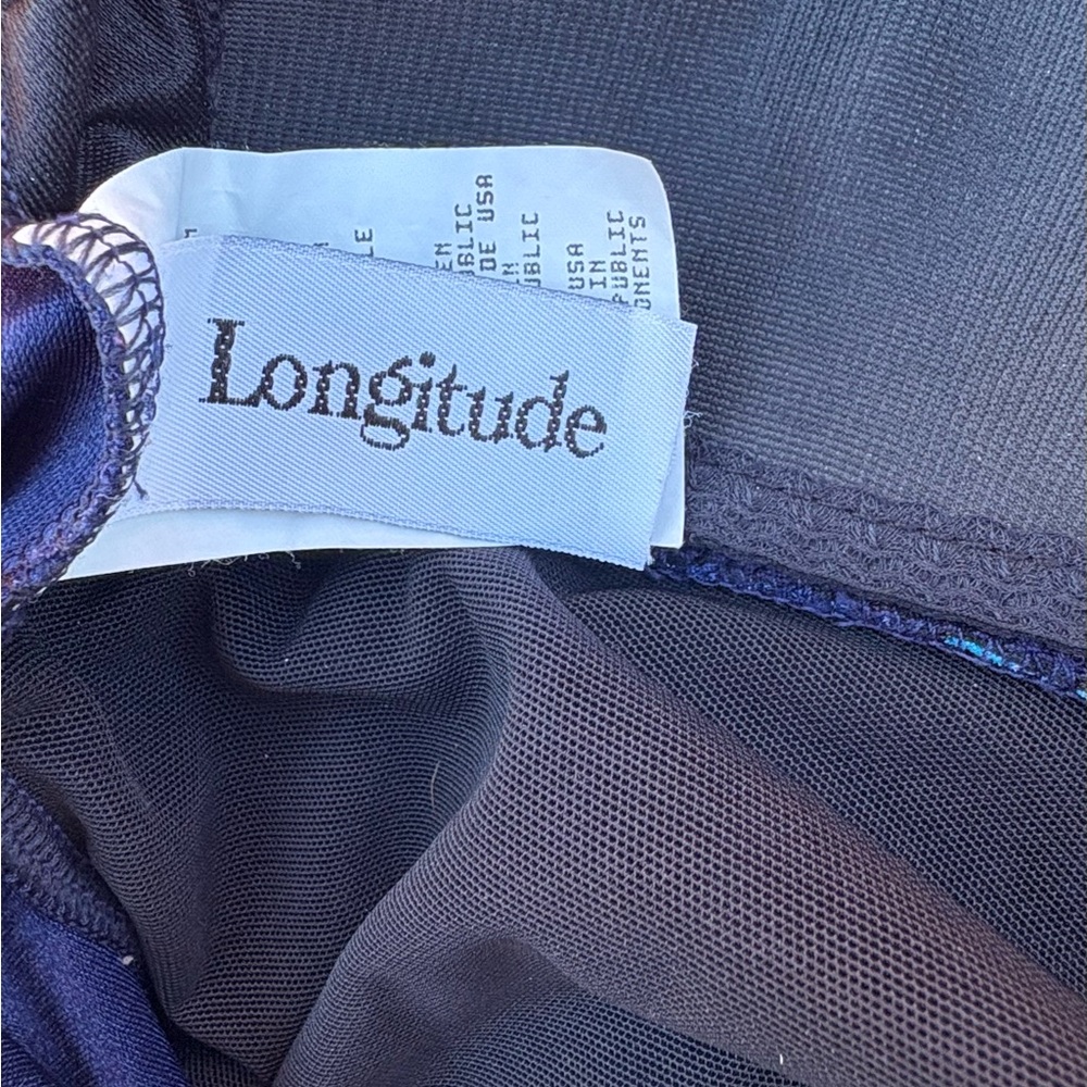 Longitude Women’s Blue Size 10 One Piece Bathing Suit - Picture 6 of 10